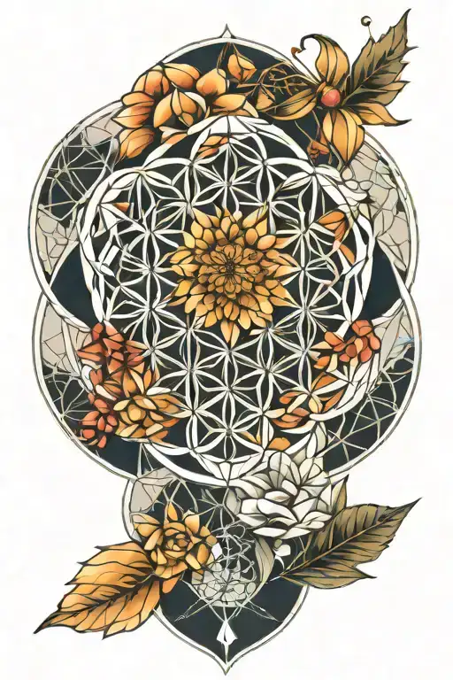 Flower Of Life Geometric