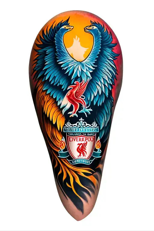 Sheffield Wednesday Fc Vs Liverpool Tattoo With Ynwa