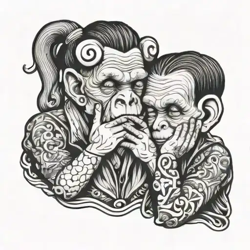 See No Evil Hear No Evil Speak No Evil Cute