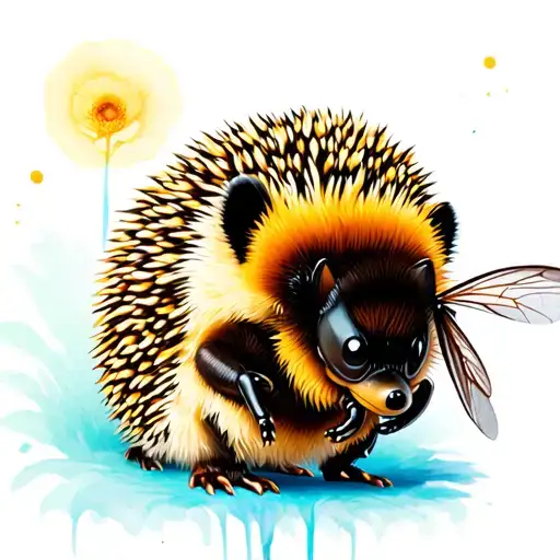 Hedgehog And Bumblebee