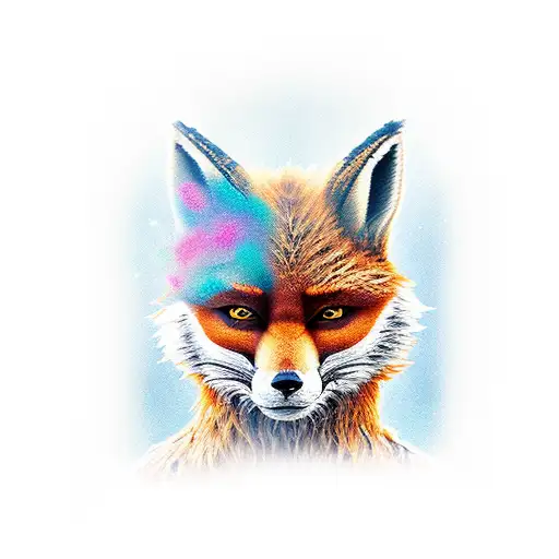 Realistic Coloured Fantastic Mr Fox