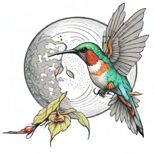 Humming Bird Moon