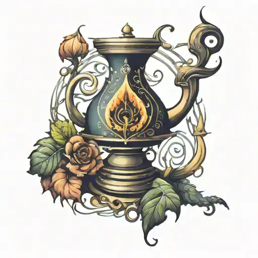 Magic And Kindness Symbol Intertwined