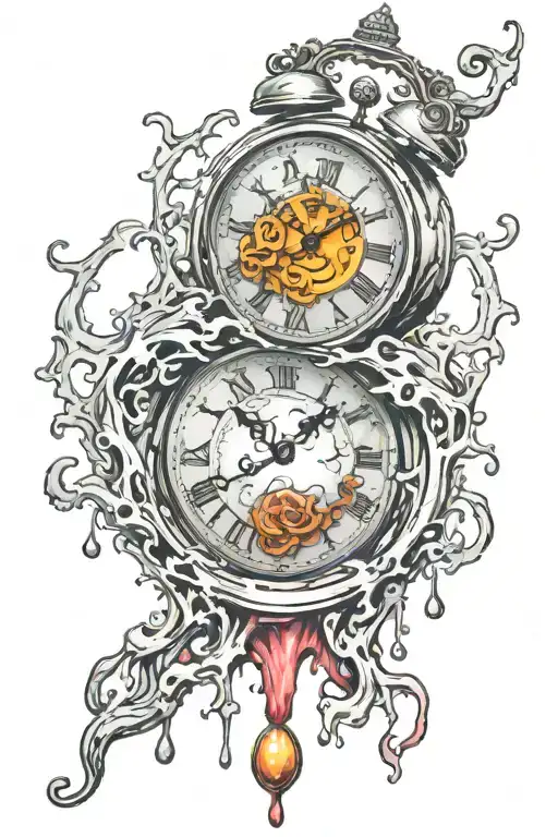 Melting Clock