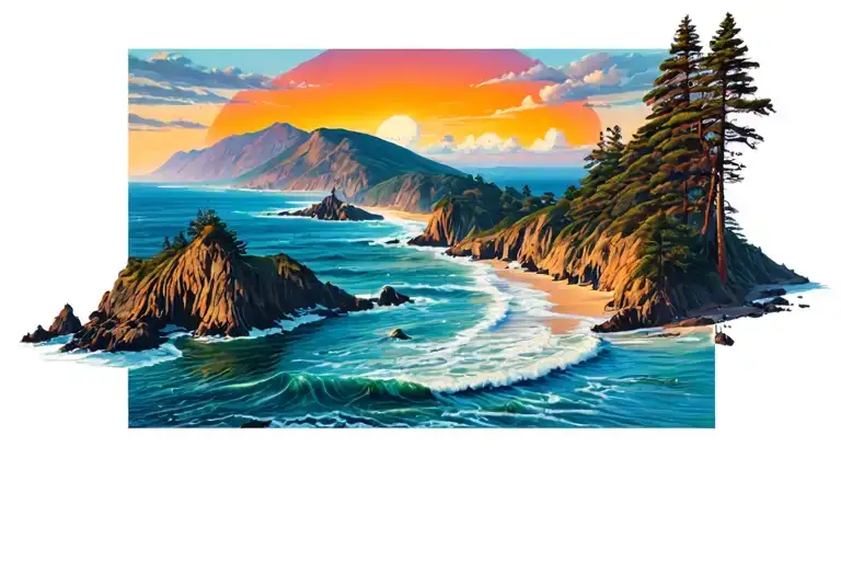 Coastline Of California