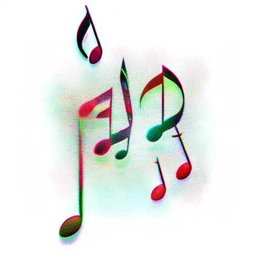 Arrow With Music Note