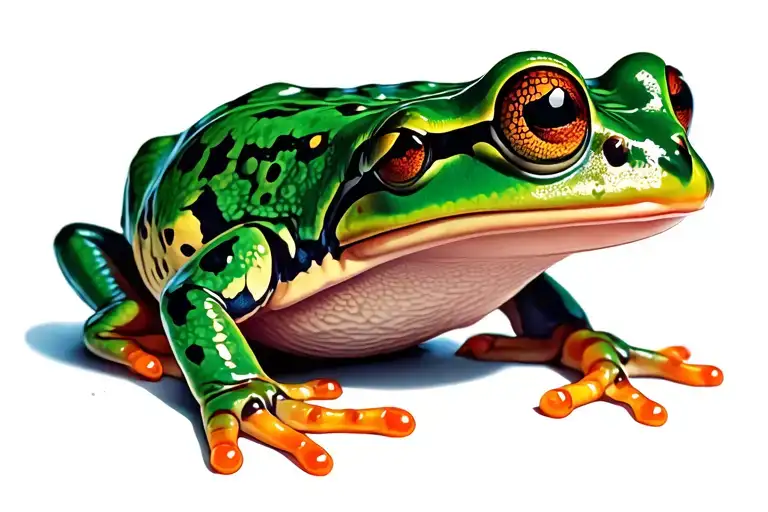 Cartoon Like Frog