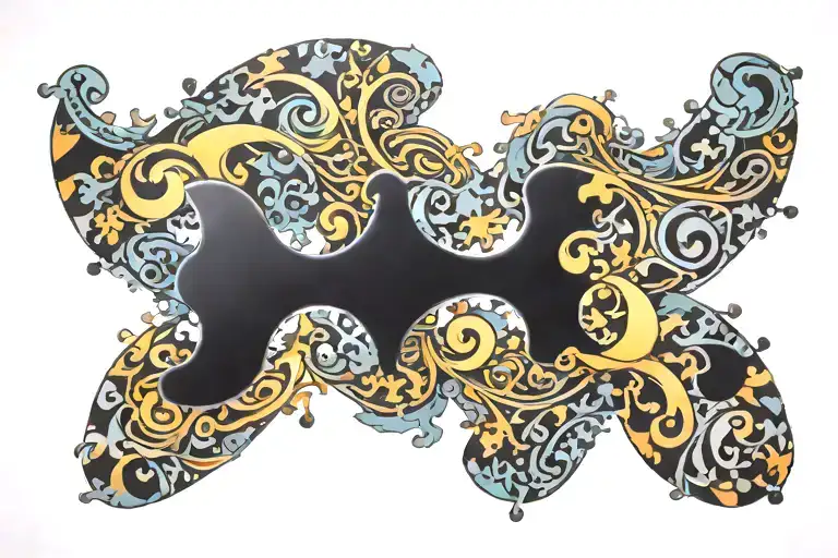 Puzzle Piece Semi Colon Infinity Symbol