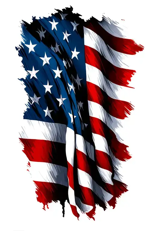 American Flag Sleeve