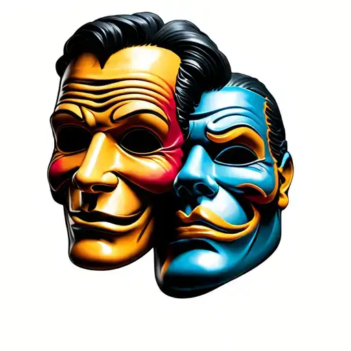 Comedy And Tragedy Masks