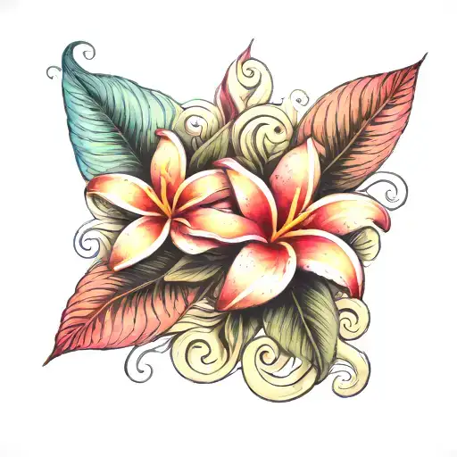 Wave Plumeria