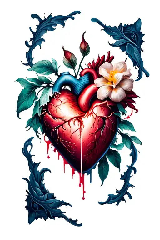 Tattered Heart Opening To Beauty