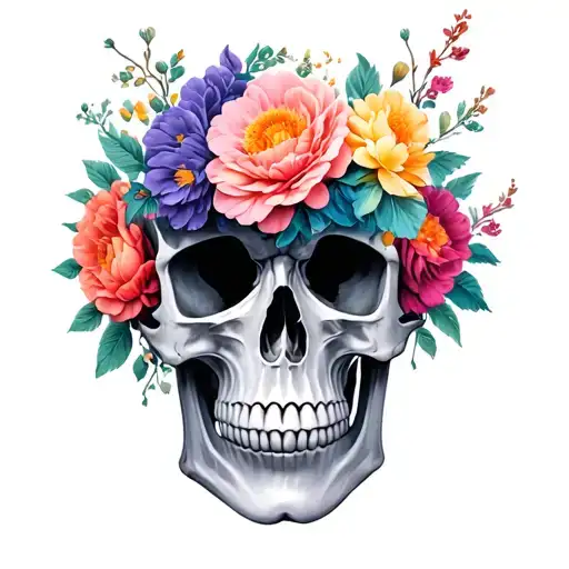 Skull Flowers