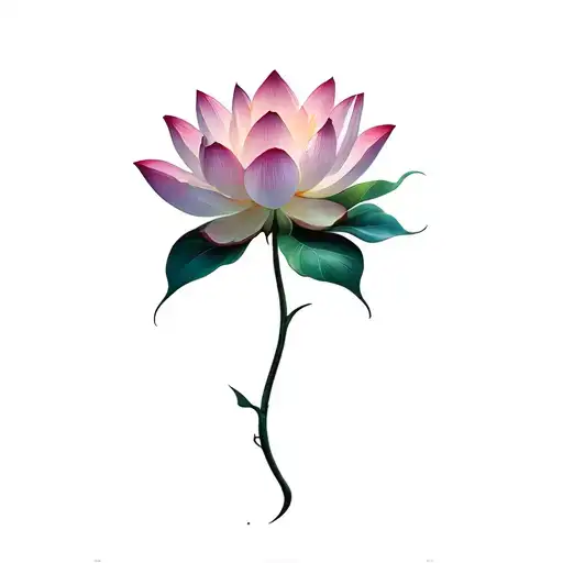 I Am Enough Lotus Flower