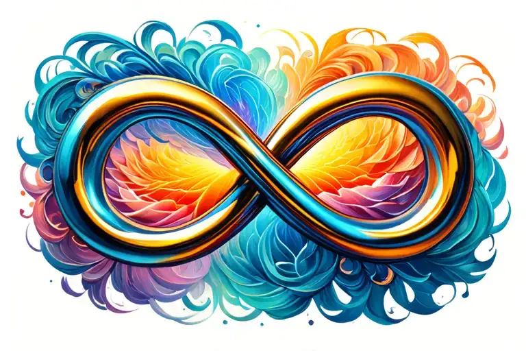 Infinity Symbol Intertwined