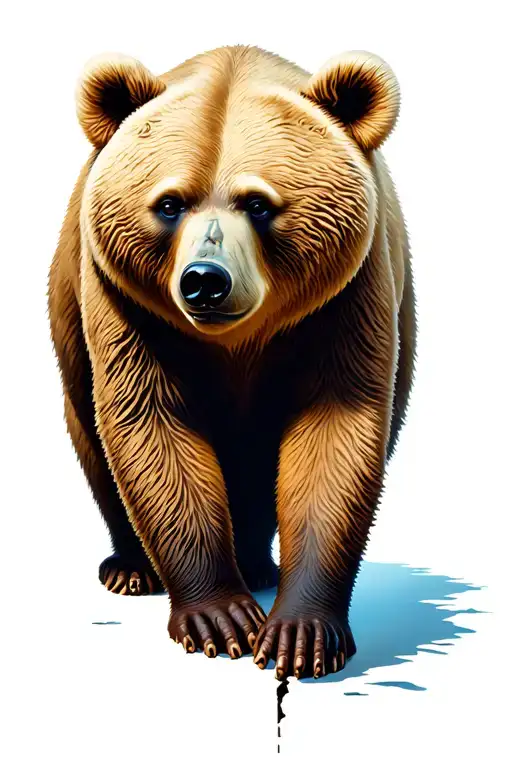 Broken Bear Sad Side