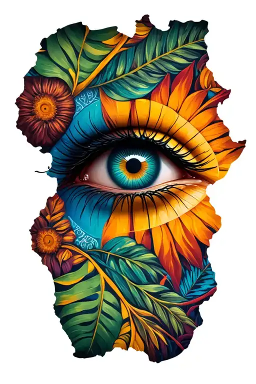 Africa Continent Eye