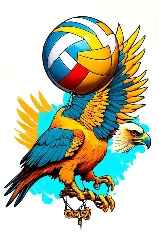 Aguila Balon De Volleibol Industrial Mechanical
