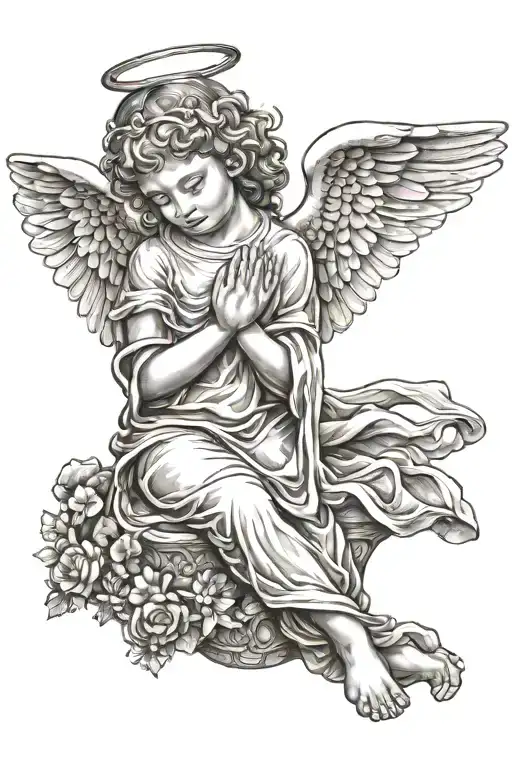 Young Angel Praying