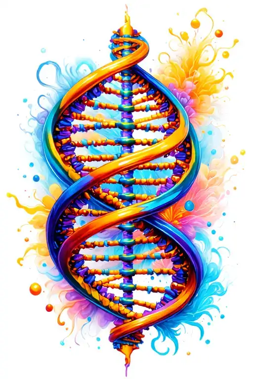 Dna In Mobius Strip