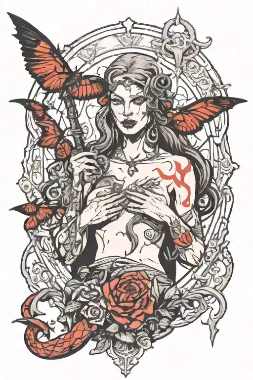 Lilith From Diablo 4 And The Open Space