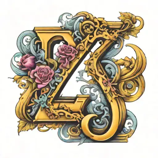 The Letters Z And T