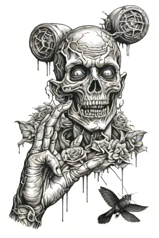 Horror Movie Scene