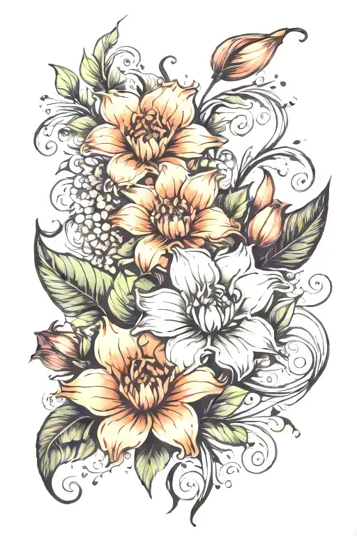 Flowers Blooming