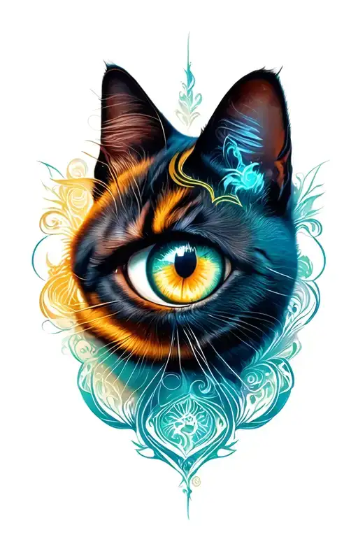 Cat Eye Symbol Integrated