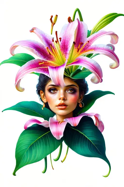 Lily And Mango Peeking