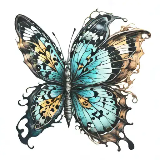 Butterfly Emerging