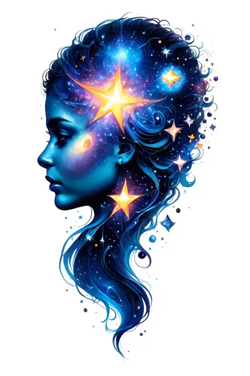 Galaxy Filled With Stars