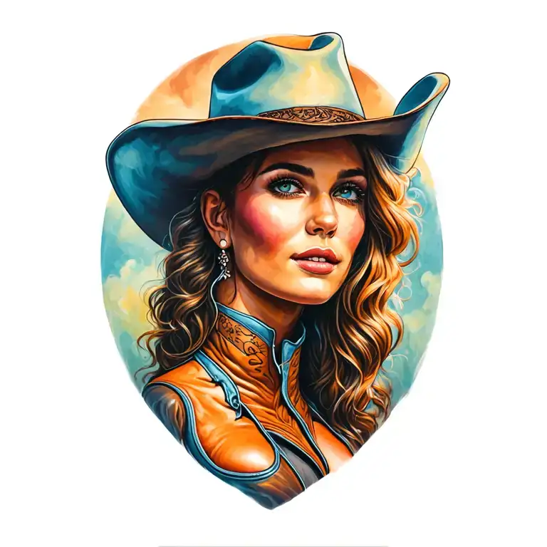 Cowgirl Boots And Hat