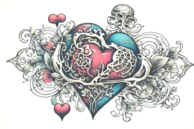 Heart And Mind Balance Mixed With Yin