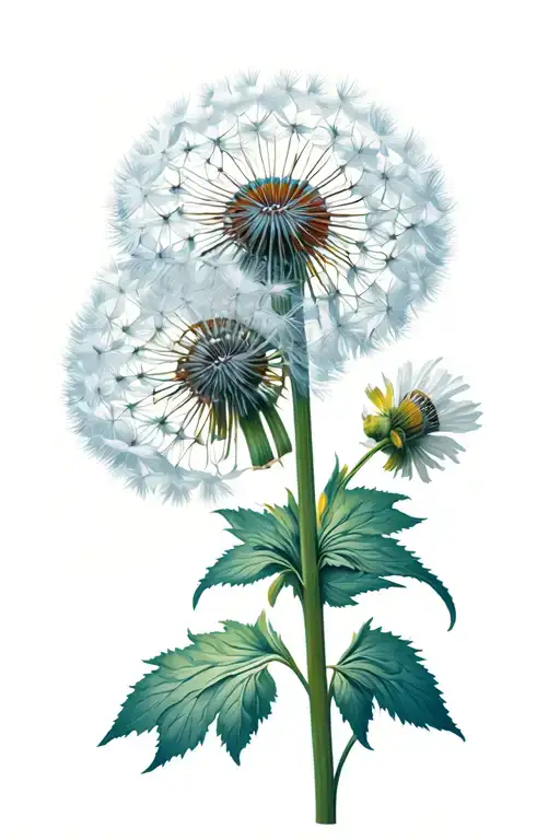 Let God Dandelion Flower