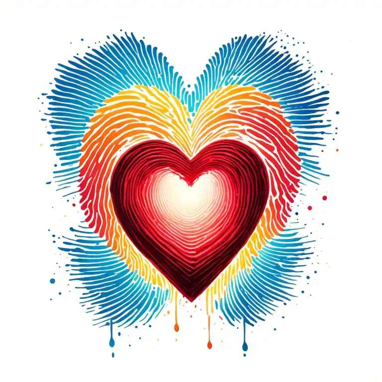 Fingerprint Heart