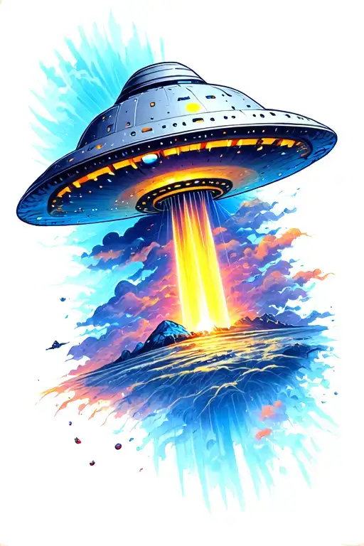 Ufo Beaming