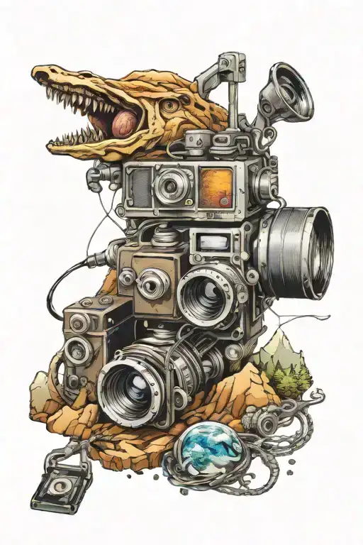 Mountain And Camera Reel