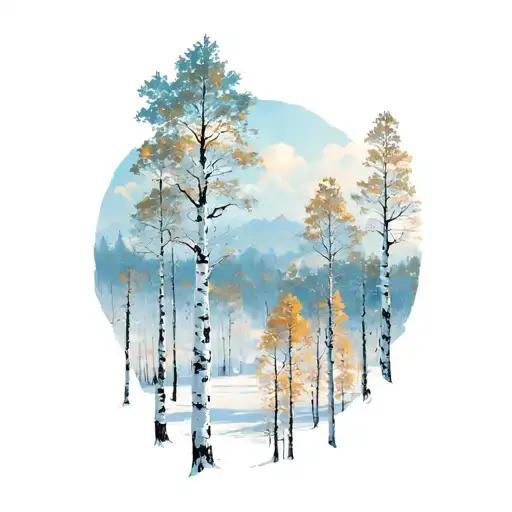 Aspen Trees