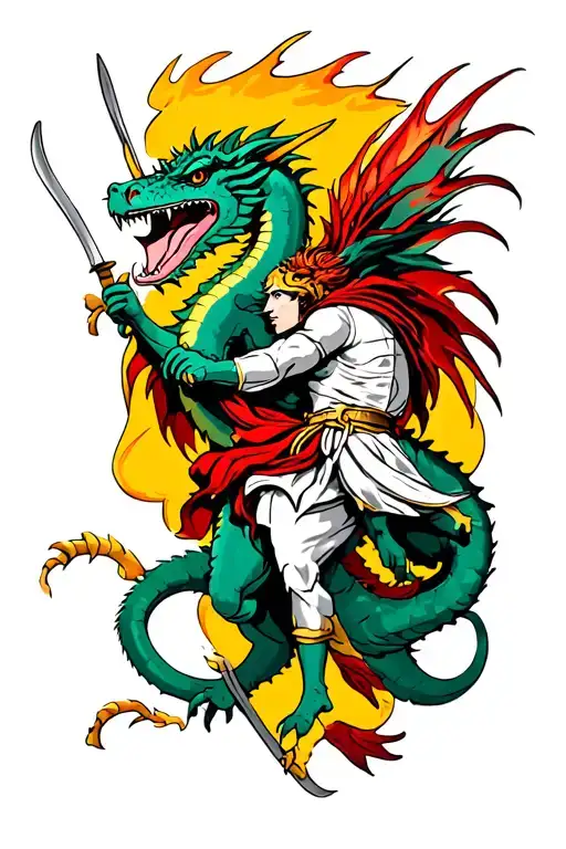 Saint George Killing The Dragon