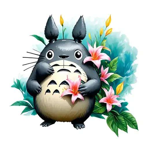 Totoro Holding Alum Lilly