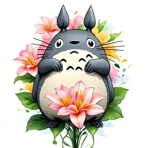 Totoro Holding Alum Lilly