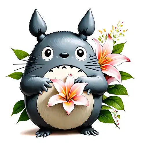 Totoro Holding Alum Lilly