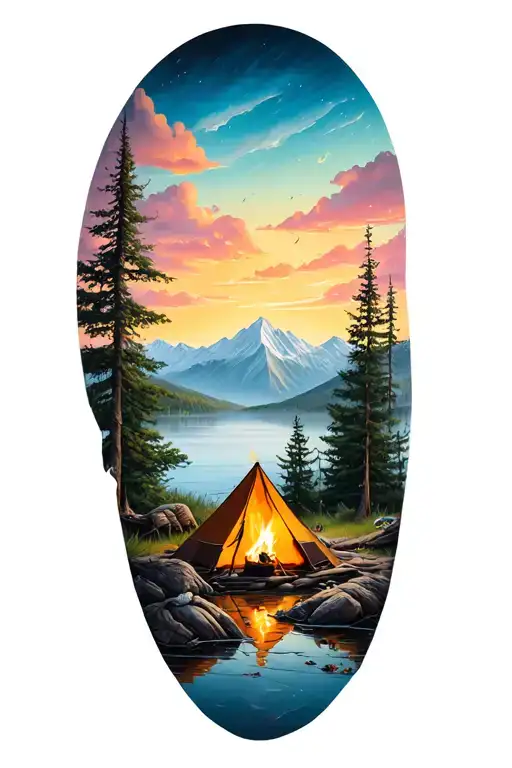 Camping Scene