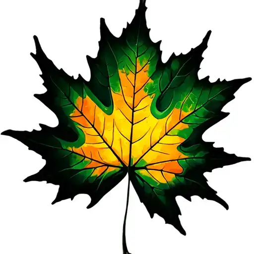 Canada Leaf Shaped Like