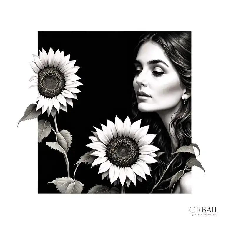 Sunflower Represent Wife