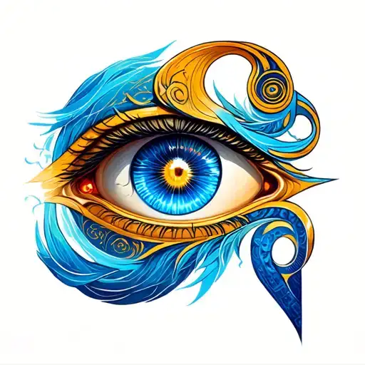 Eye Of Horus In Magic Sigil