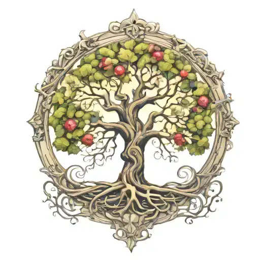 Tree Of Life Intertwined