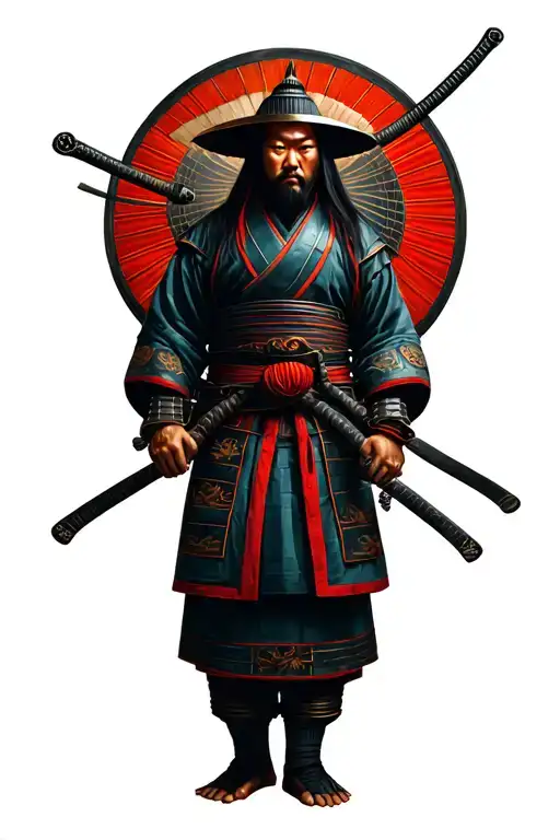 Samurai Standing