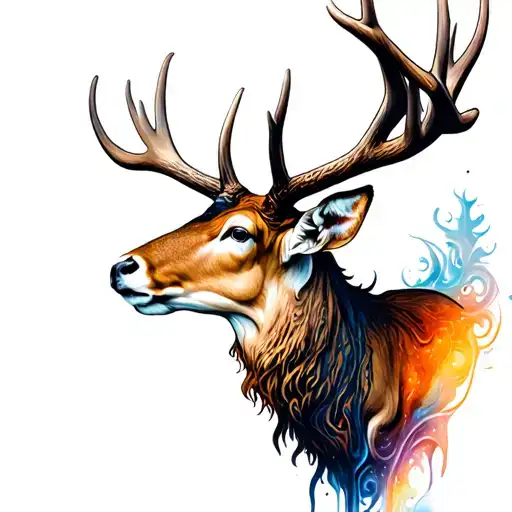 Stags Head Emerging